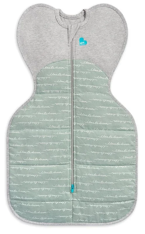 Love To Dream Swaddle UP Quilted Cotton 2.5 TOG, Medium – Dreamer Olive