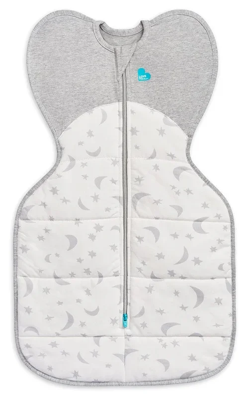 Love To Dream Swaddle UP Quilted Cotton 3.5 TOG, Medium – Moonlight White