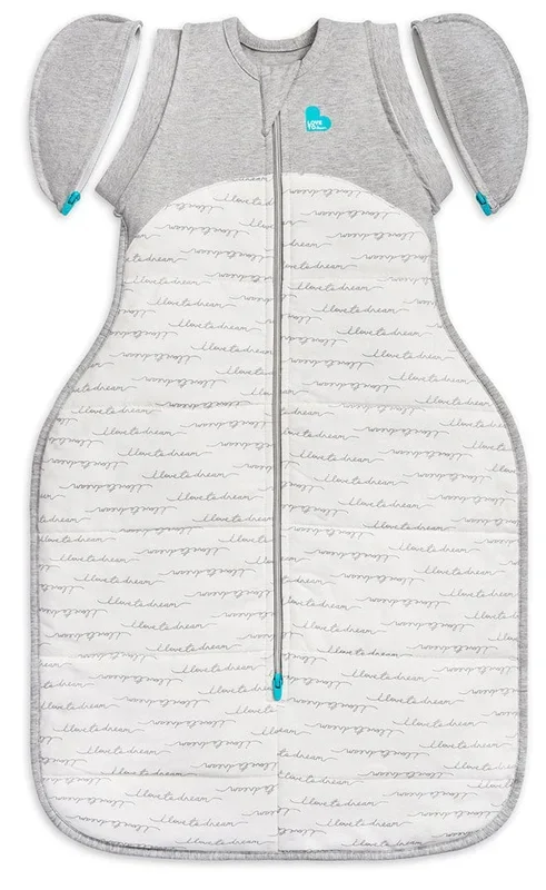 Love To Dream Swaddle UP Transition Bag Quilted Cotton 2.5 TOG, Large – Dreamer White