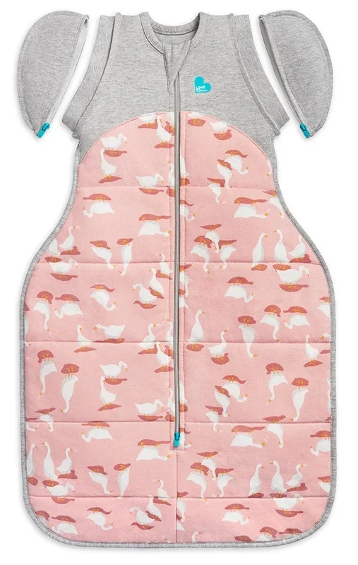 Love To Dream Swaddle UP Transition Bag Quilted Cotton 2.5 TOG, X-Large – Silly Goose Dusty Pink