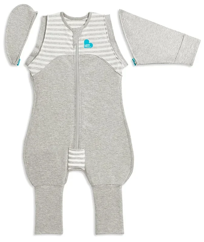 Love To Dream Swaddle UP Transition Suit Original 1.0 TOG, Large – Grey