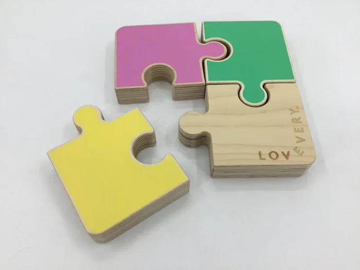 Lovevery Chunky Wooden Puzzle – 4 pcs