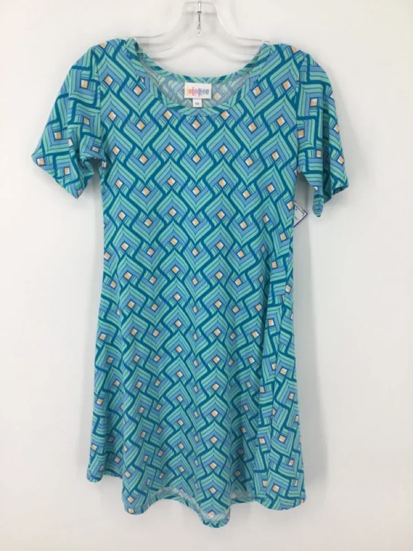 Lularoe Child Size 12 Blue Dress – girls