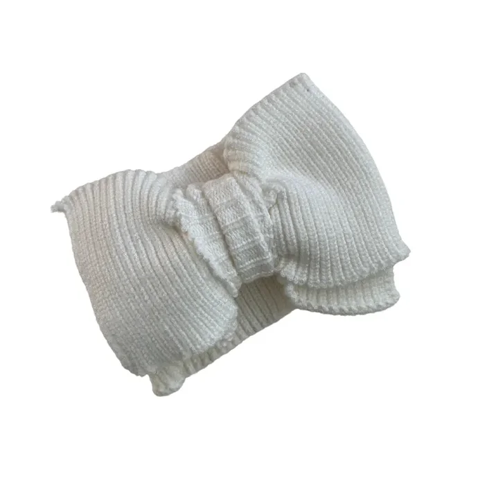 Luna + Luca Rib Headband – White