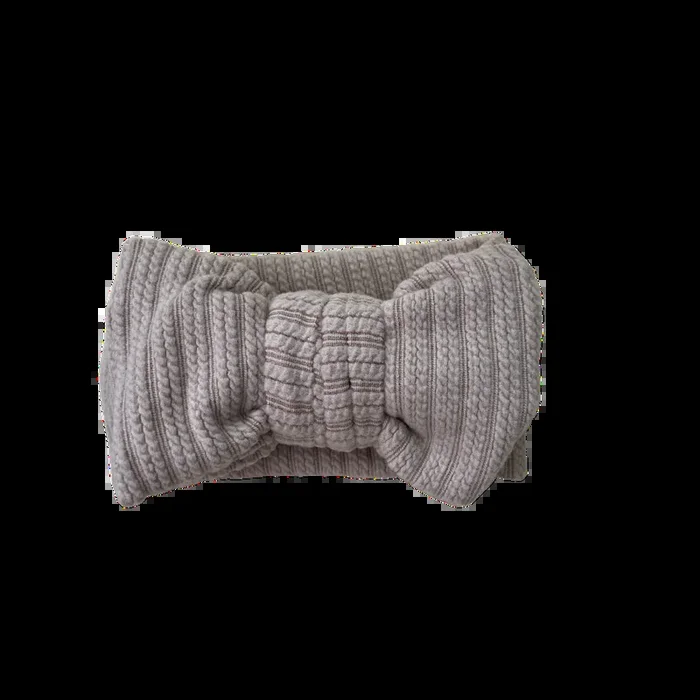 Luna + Luca Top Knot Headband – Tan