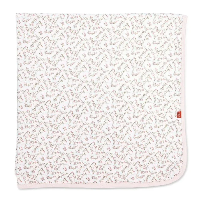 Magnetic Me Bedford Floral Organic Cotton Blanket