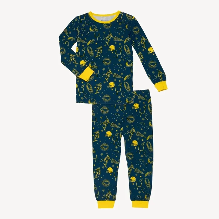 Magnetic Me Blue Game Day Infant PJ