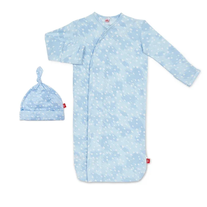 Magnetic Modal Doeskin Gown Set