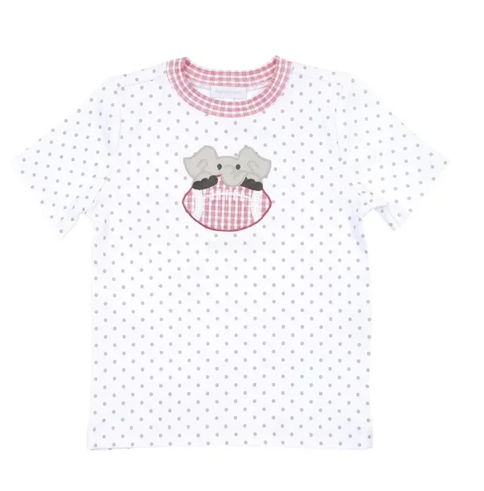 Magnolia Baby Elephant Football Boys T Shirt