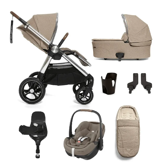 Mamas & Papas Ocarro (Pebble 360 PRO2) Travel System – Cashmere/Twillic Truffle
