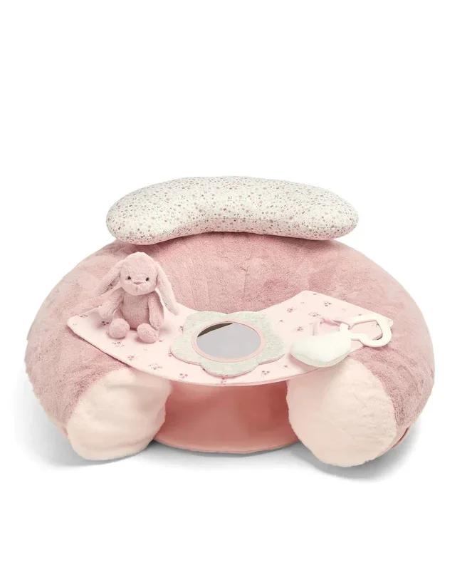 Mamas & Papas Sit & Play Interactive Seat – Welcome to the World, Bunny Pink