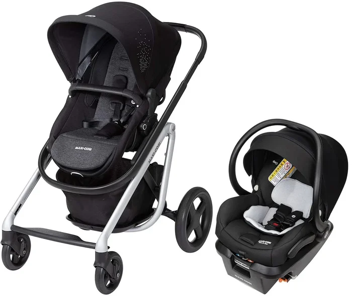 Maxi-Cosi Lila + Mico XP Max Travel System Bundle – Frequency Black / Essential Black