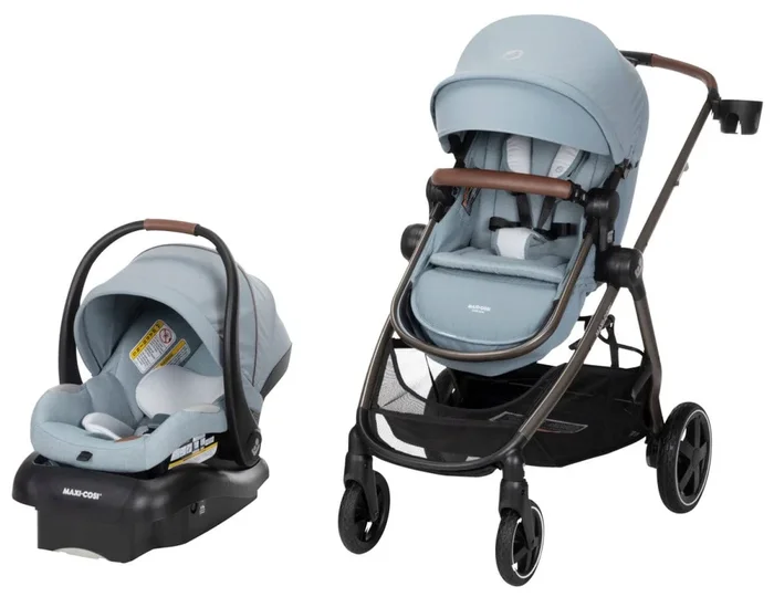 Maxi-Cosi Zelia 2 Luxe 5-in-1 Modular Travel System – New Hope Grey