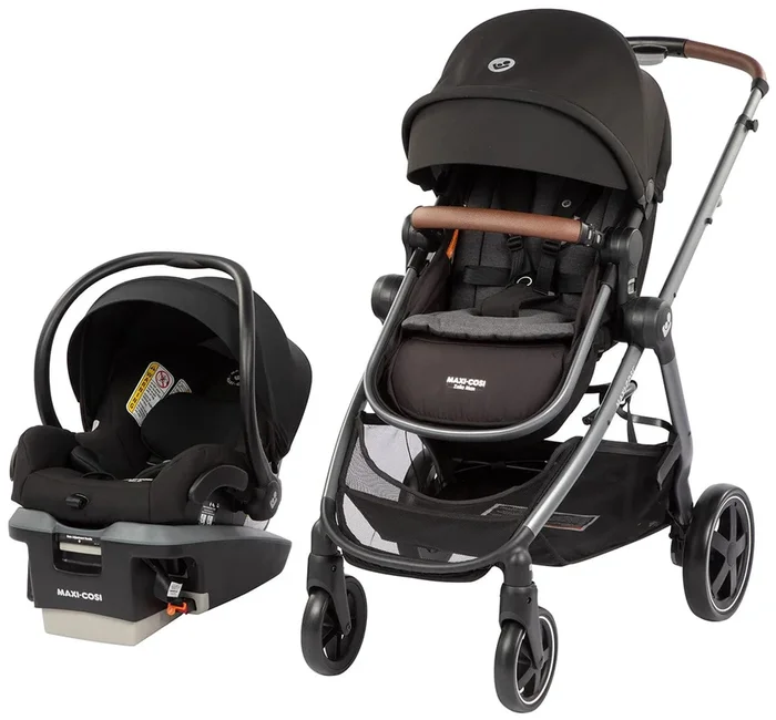 Maxi-Cosi Zelia2 Max 5-in-1 Modular Travel System – Essential Black