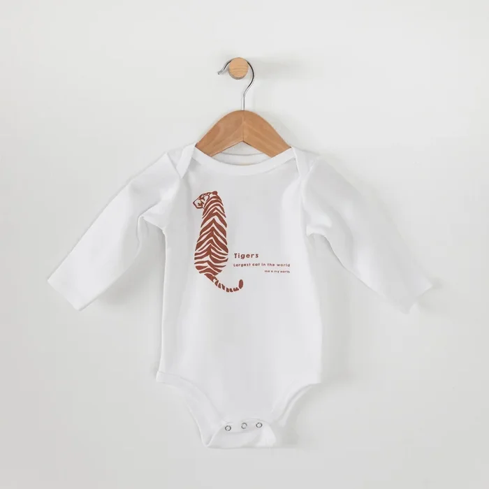 Me O My Earth Largest Cat Organic Cotton Bodysuit