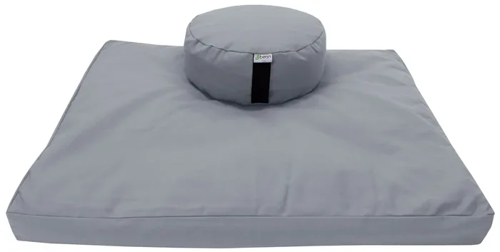 Meditation Cushion Set Zafu and Zabuton – Cotton ..Made in USA