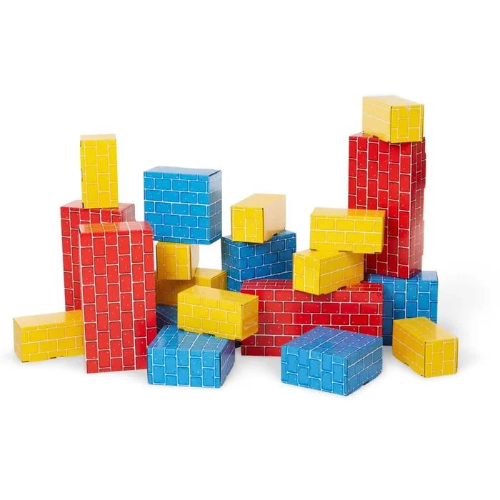Melissa & Doug Jumbo Cardboard Blocks | 24 Piece