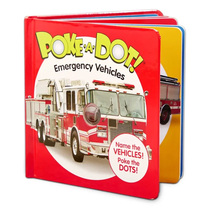 Melissa & Doug Poke-A-Dot: Emergency Vehicles