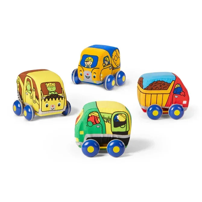 Melissa & Doug Pull-Back Construction Vehicles