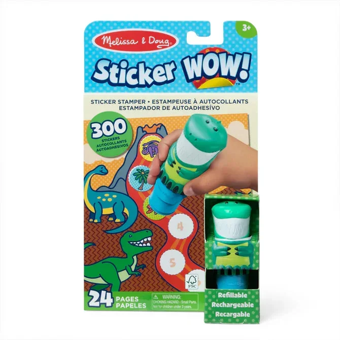 Melissa & Doug Sticker Wow! Activity Pad | Dinosaur
