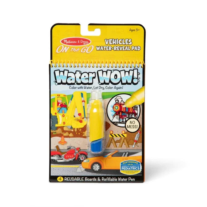 Melissa & Doug Water Wow! | Vehicles