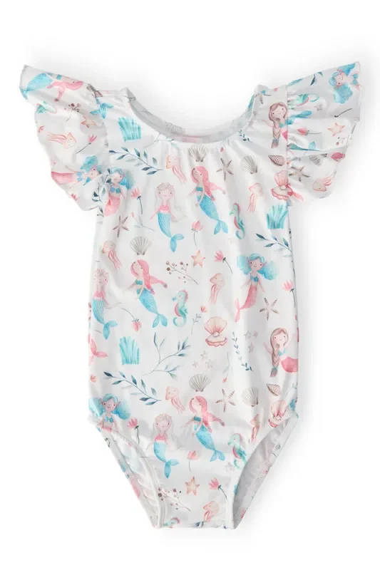Mermaid Friends S/S Flutter Sleeve Leotard