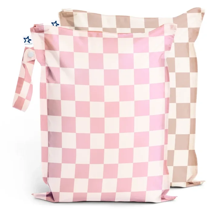 Mess-proof Wet Bags – 2 Pack