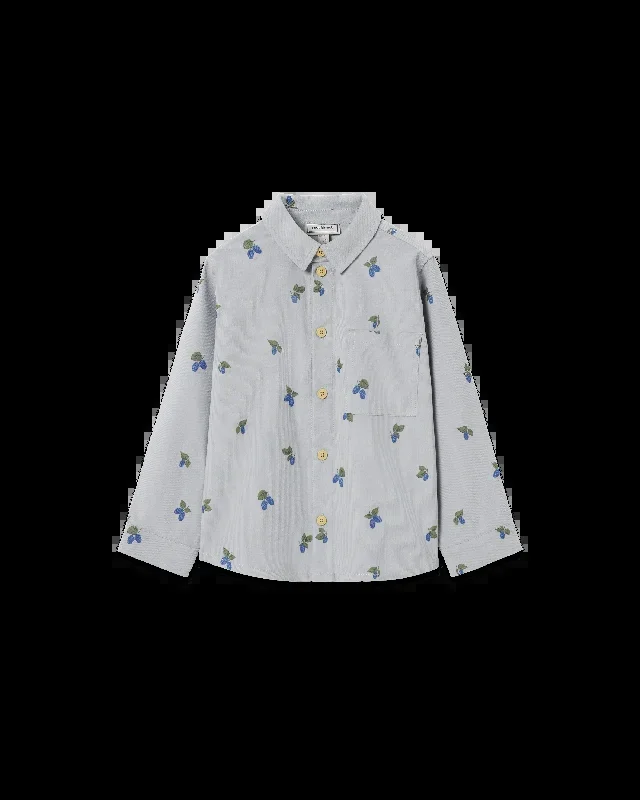 Micro Corduroy Long Sleeve Shirt