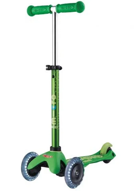 Micro Kickboard Micro Mini Deluxe LED Scooter – Green