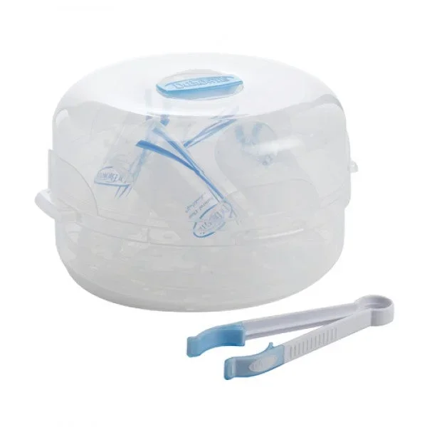Microwave Steam Sterilizer with Tongs