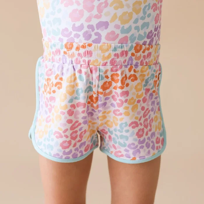 Minette French Terry Varsity Shorts