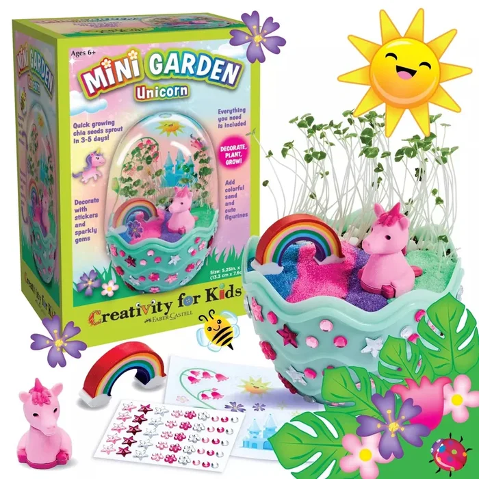 Mini Garden Terrarium | Unicorn