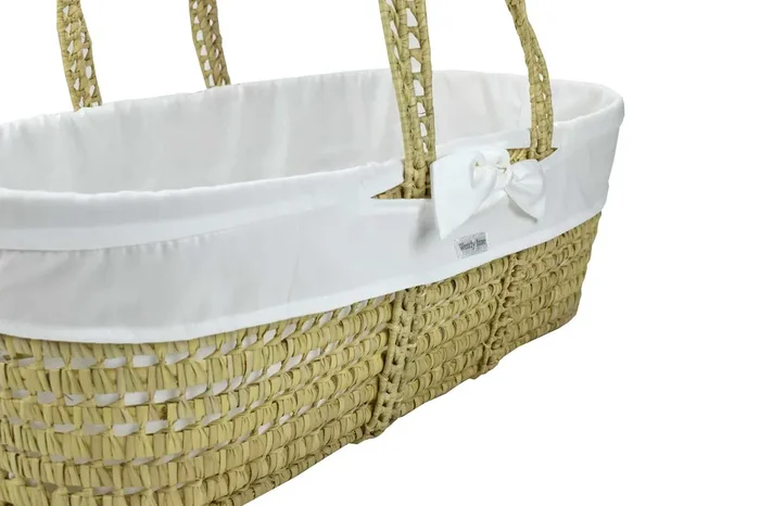Modern Style Liner Cover for Moses Basket – Choose Fabric – Custom Made