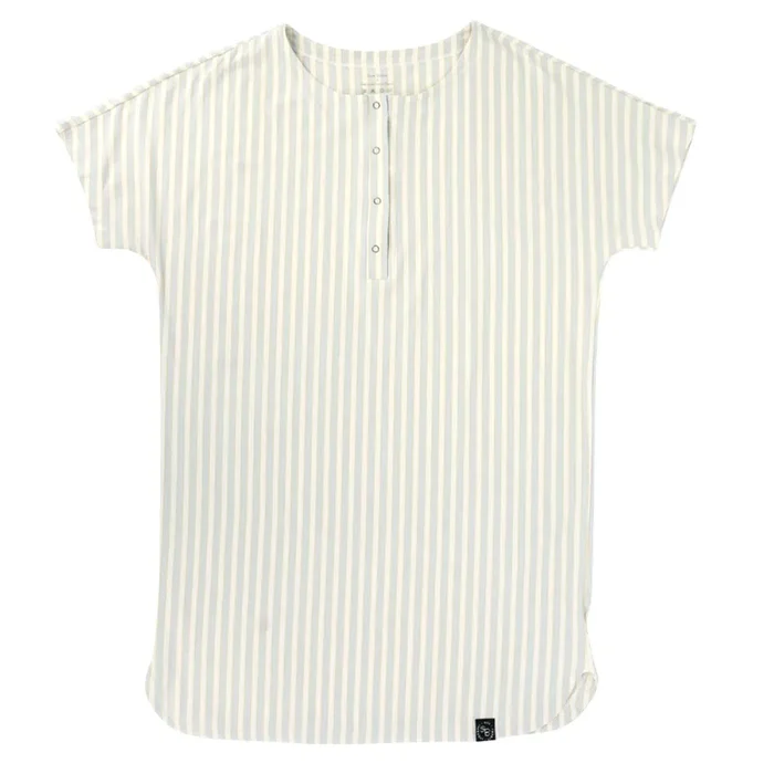 Mommy’s Sleep Shirt – Vintage Stripe Blue
