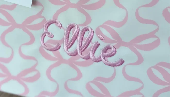 Monogram 2 color thread