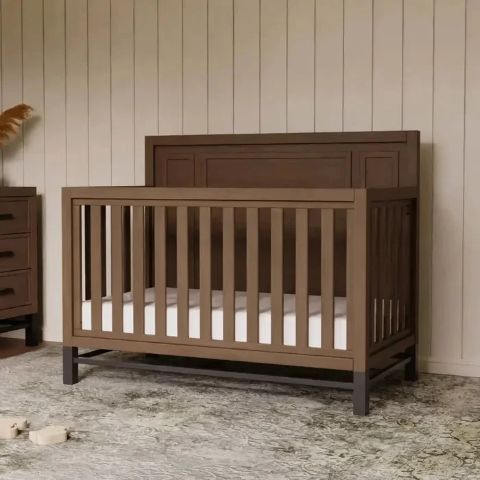 Monogram by Namesake – Newbern 4-in-1 Convertible Crib – Driftwood