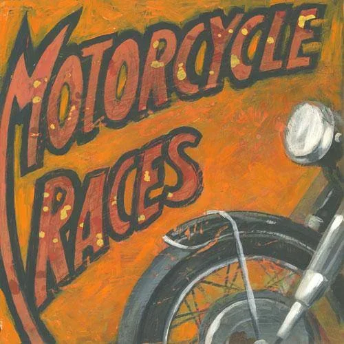 Motorcycle Races – Canvas Reproduction