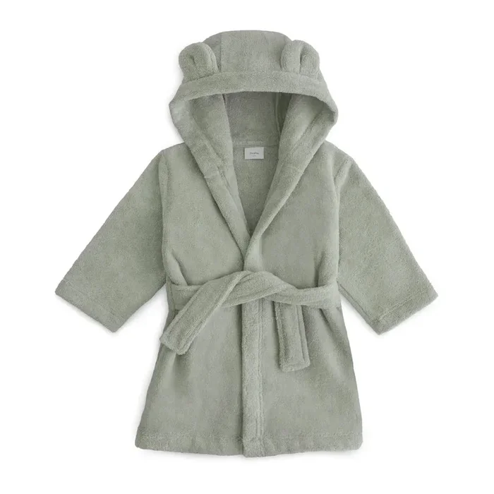 Mushie Bear Robe | Moss
