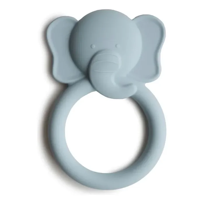 Mushie Elephant Teether Ring