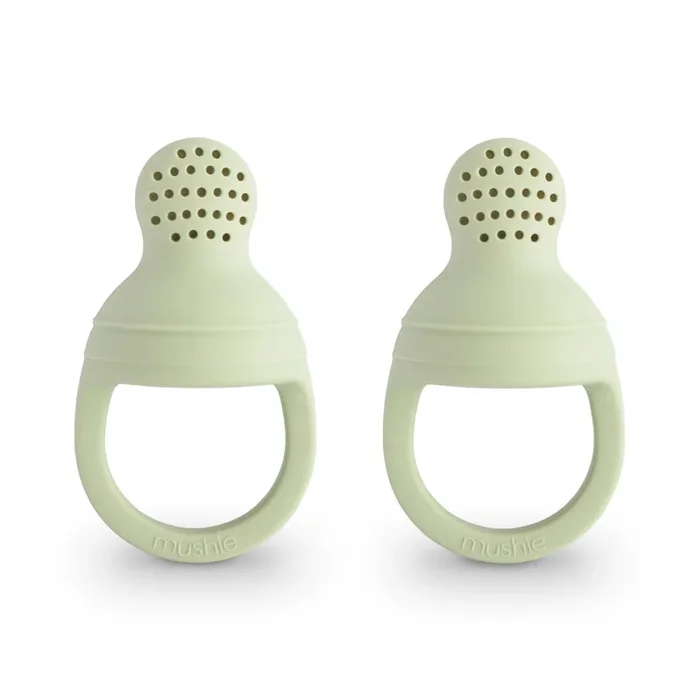 Mushie Silicone Fresh Food Feeders 2-Pack