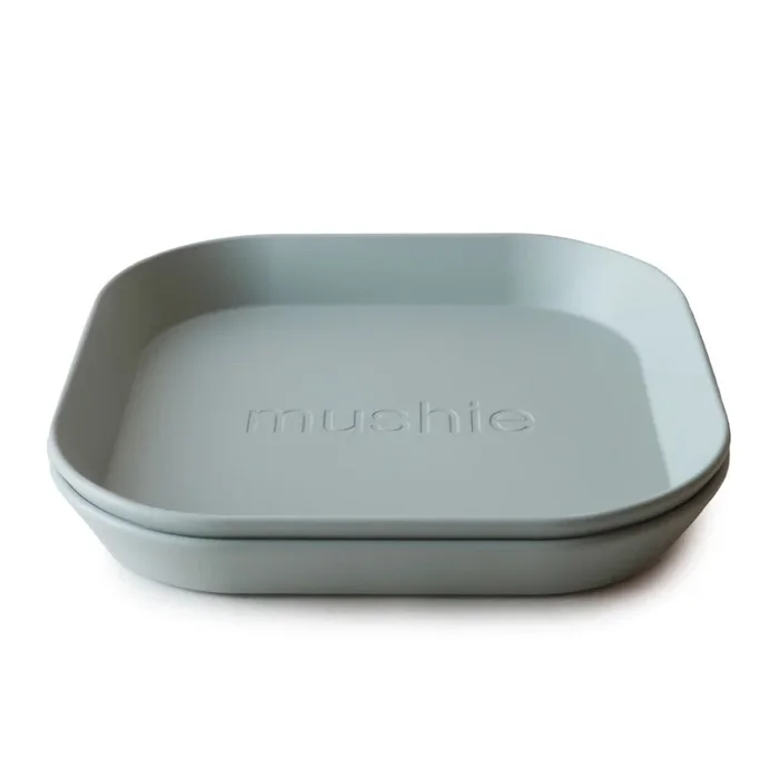 Mushie Square Dinner Plates