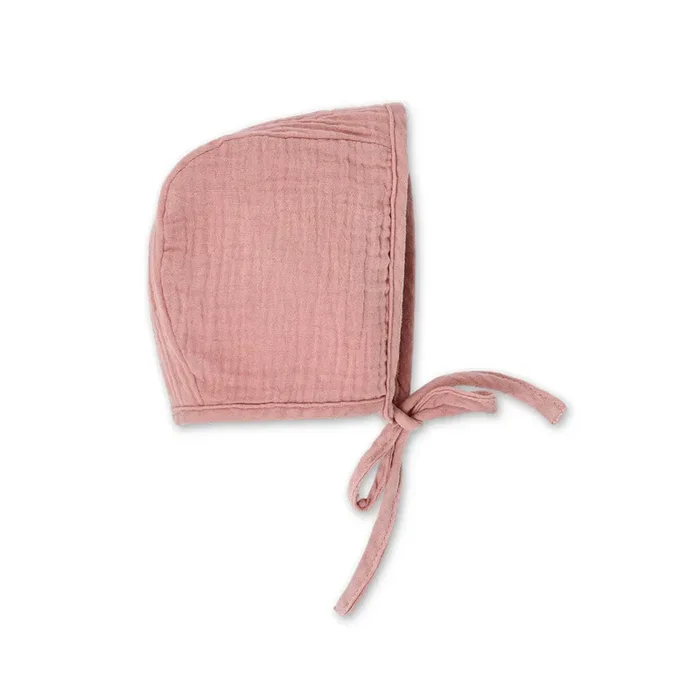 Muslin Bonnet – Terra Cotta