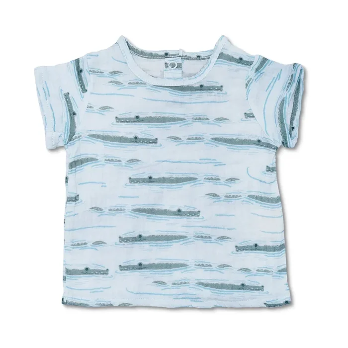 Muslin Short Sleeve Shirt – Alligator Isle