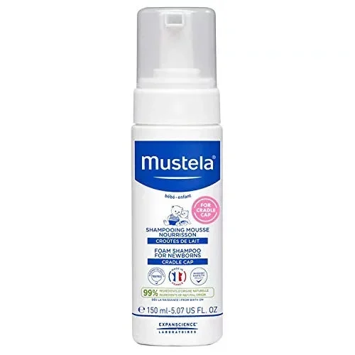 MUSTELA FOAM SHAMPOO FOR CRADLE CAP