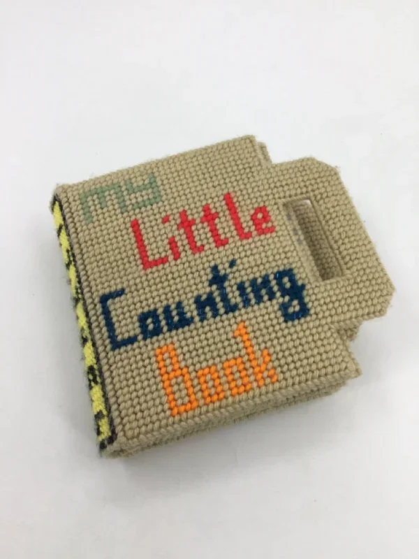My Little Counting Needle Point Fabric Book