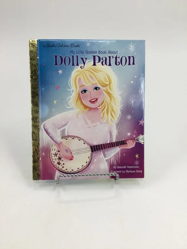 My Little Golden Book About Dolly Parton Hardcover Book