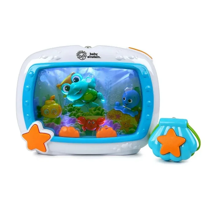 n Sea Dreams Soother Musical Crib Toy and Sound Machine – Blue