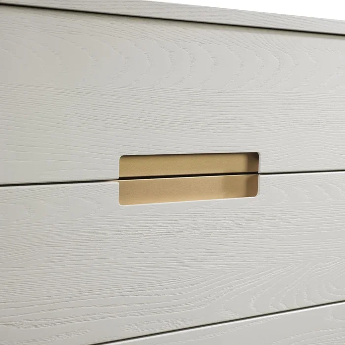 Natart Como Gold Metal Recessed Handle