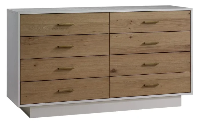 Natart Como Naturale Double Dresser 52″ (8 Drawers)