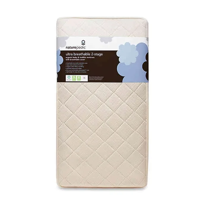 Naturepedic Breathable Organic Ultra Crib Mattress (2 stage)